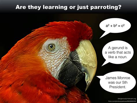 parroting meaning